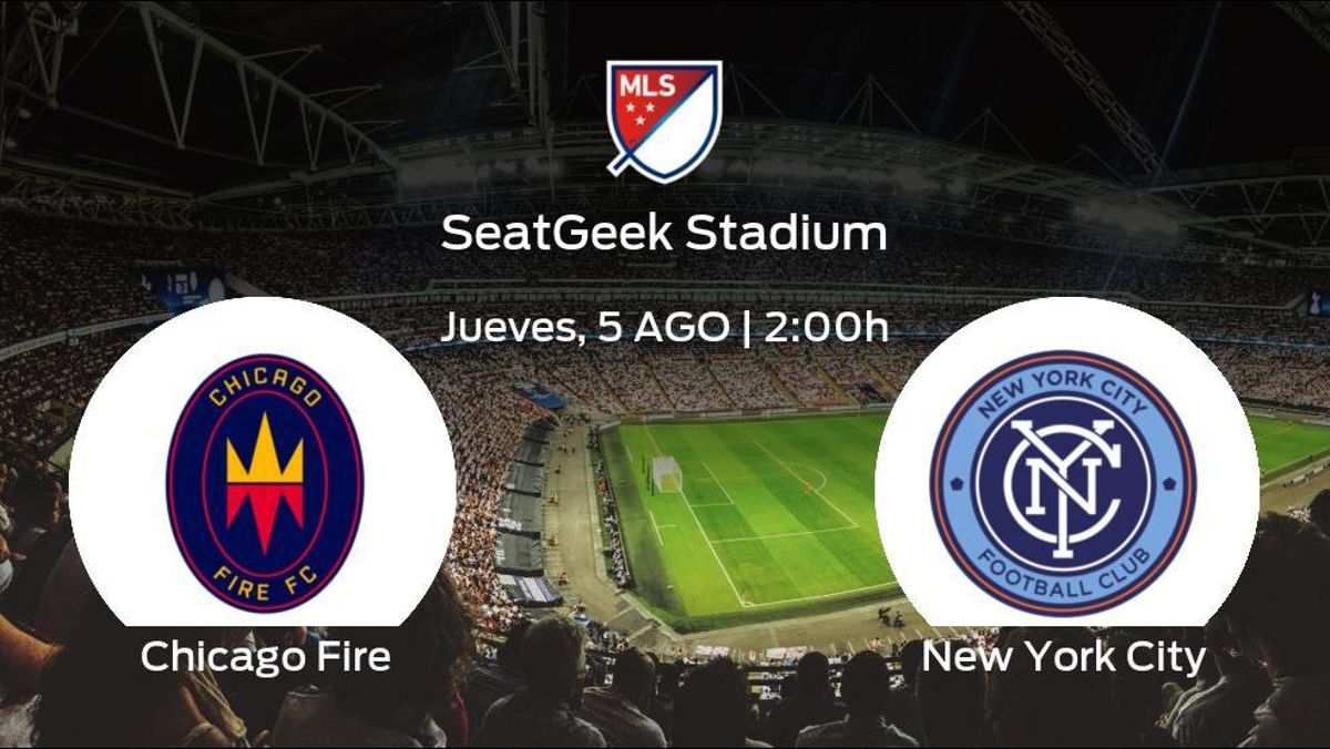 Previa del partido: Chicago Fire - New York City Previa del partido: Chicago Fire - New York City