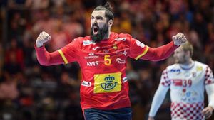 Jorge Maqueda fue clave con tres goles al final del primer tiempo Jorge Maqueda fue clave con tres goles al final del primer tiempo