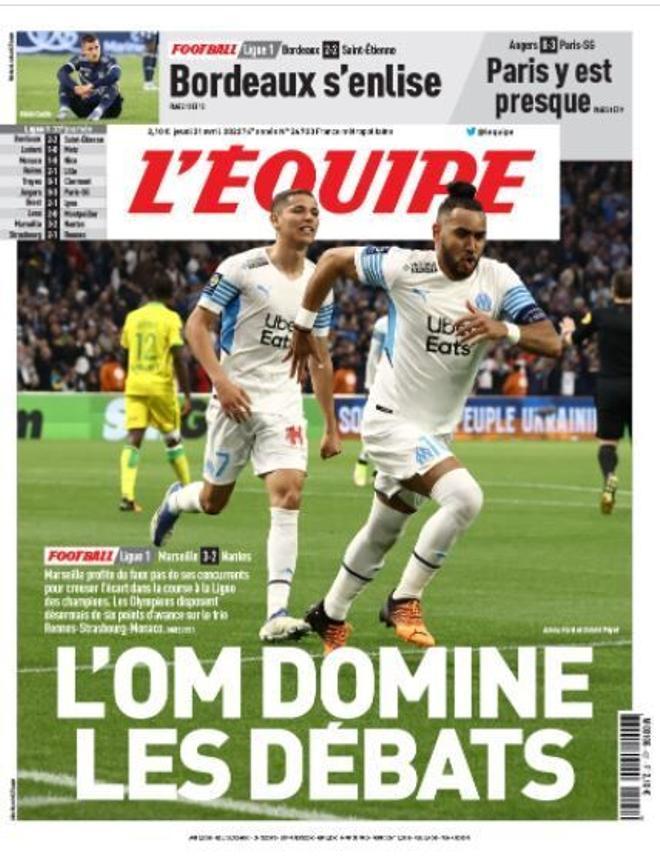 Las portadas de la prensa deportiva
