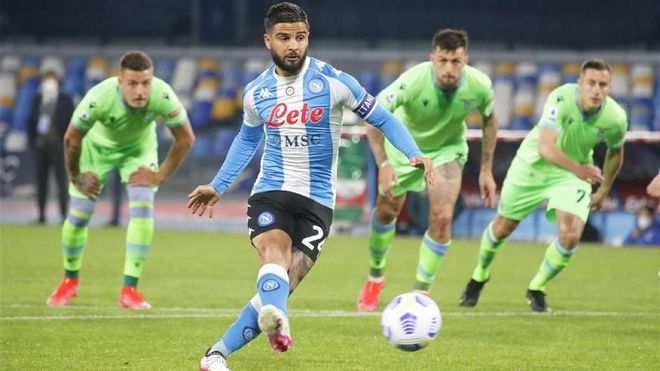 Lorenzo Insigne, capitán y referente ofensivo del Nápoles Lorenzo Insigne, capitán y referente ofensivo del Nápoles