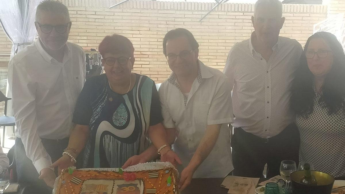 La Penya Blaugrana de Sant Esteve Sesrovires celebró el 30 aniversario