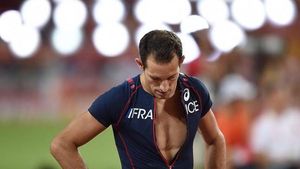 Día amargo para el francés Lavillenie Día amargo para el francés Lavillenie