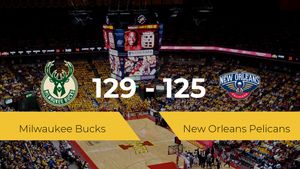Milwaukee Bucks se hace con la victoria contra New Orleans Pelicans por 129-125 Milwaukee Bucks se hace con la victoria contra New Orleans Pelicans por 129-125
