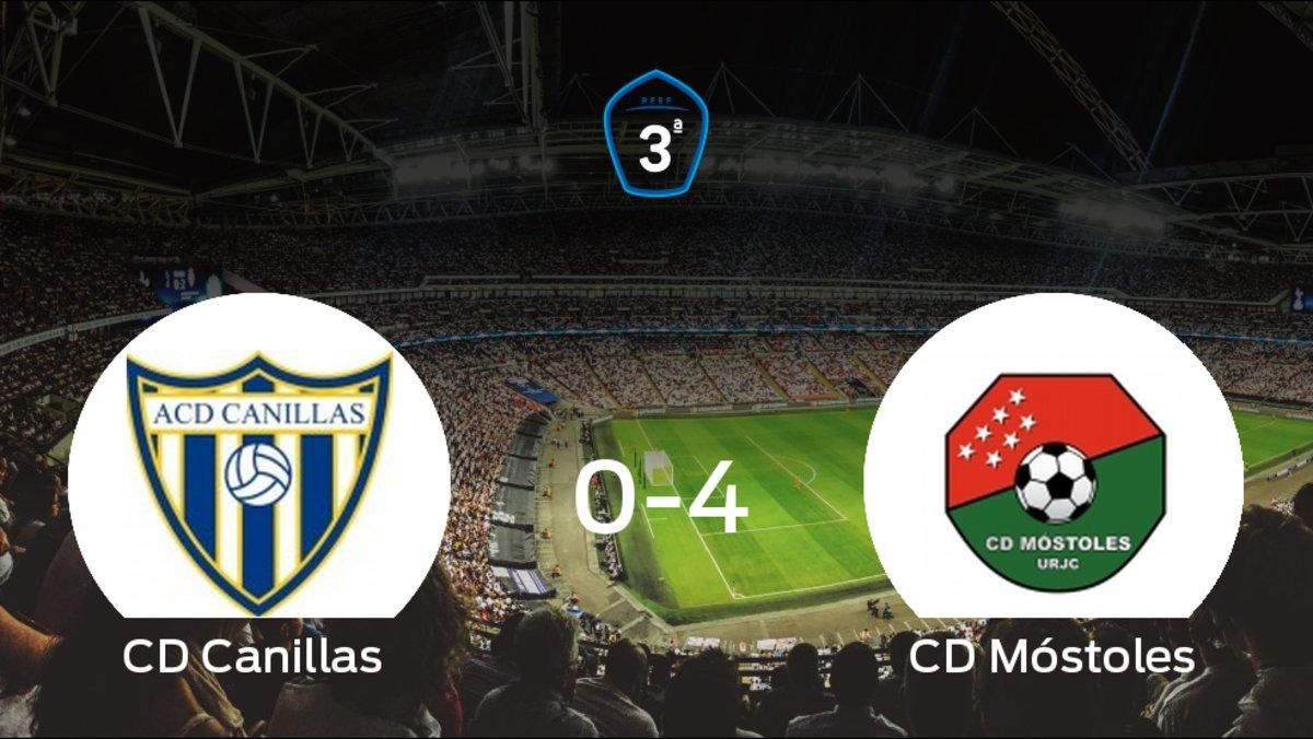 Goleada del Móstoles por 0-4 ante el Canillas Goleada del Móstoles por 0-4 ante el Canillas
