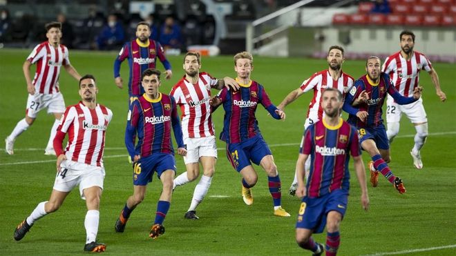 Athletic y Barça, a una semana de la final de Copa Athletic y Barça, a una semana de la final de Copa