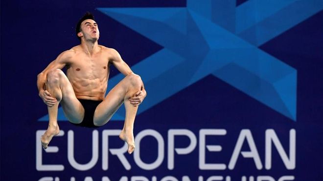 Alberto Arévalo, en los Campeonatos Europeos de Glasgow 2018. Alberto Arévalo, en los Campeonatos Europeos de Glasgow 2018.