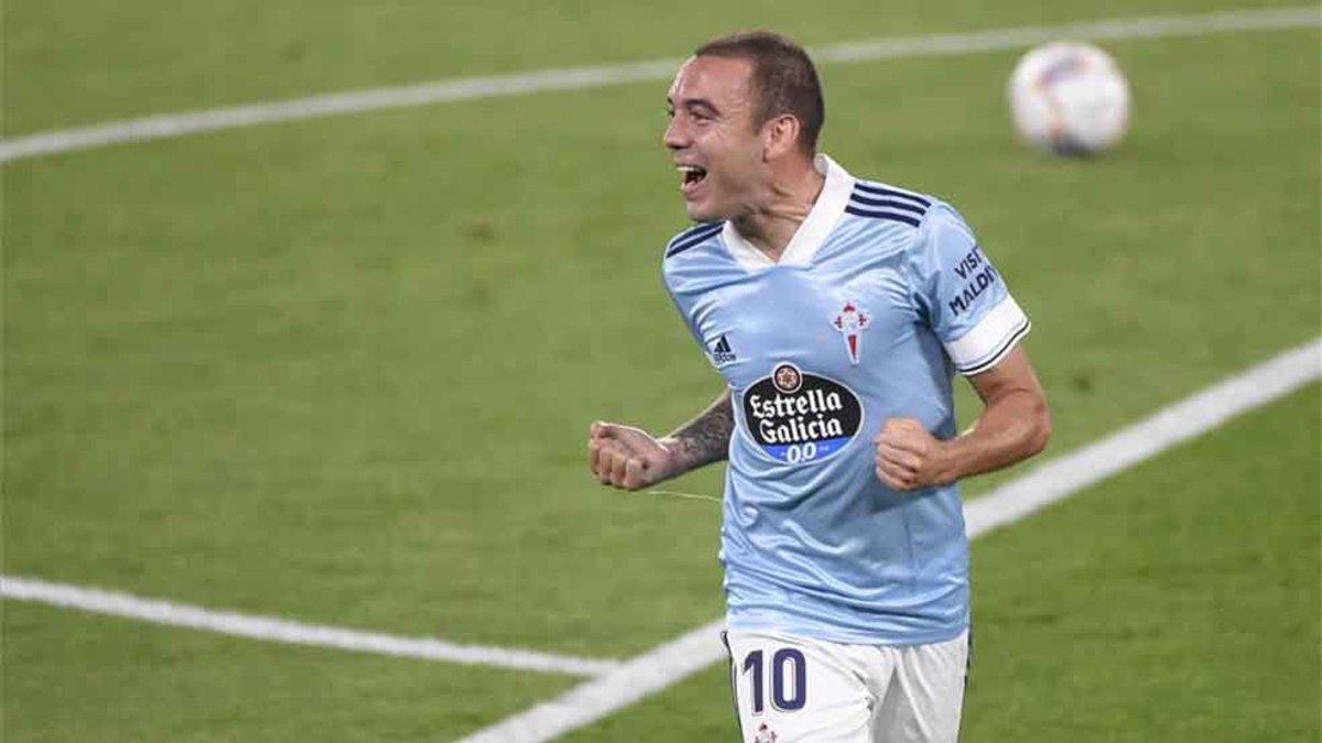 Iago Aspas comes out in defence of Barça's transfer policy