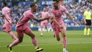REAL SOCIEDAD - ESPANYOL : El gol de Edu Expósito