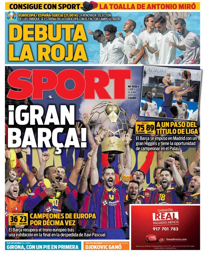 Portada 14 de junio Portada 14 de junio