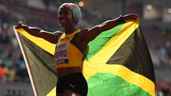 Las estrellas del Mundial de Atletismo: Shelly-Ann Fraser