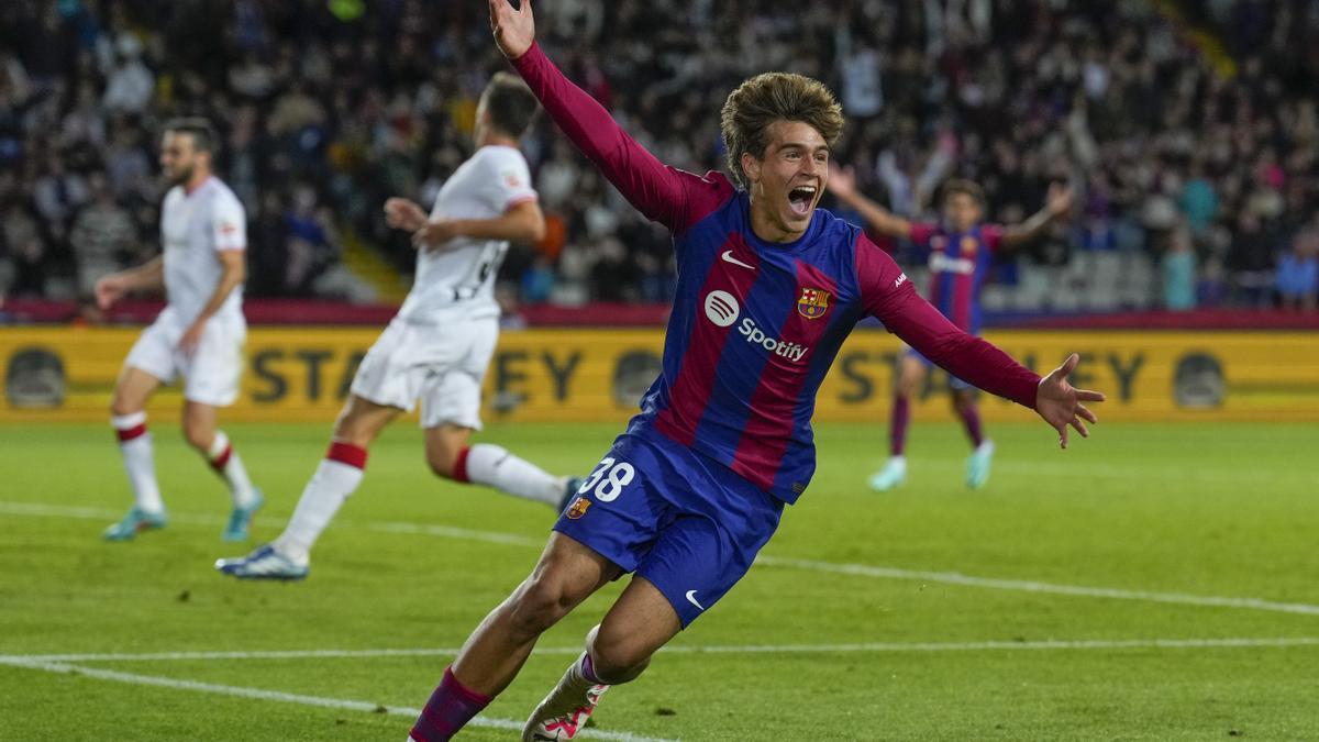 Marc Guiu: The New Star Of Barça With His Historic Debut Goal - Archysport