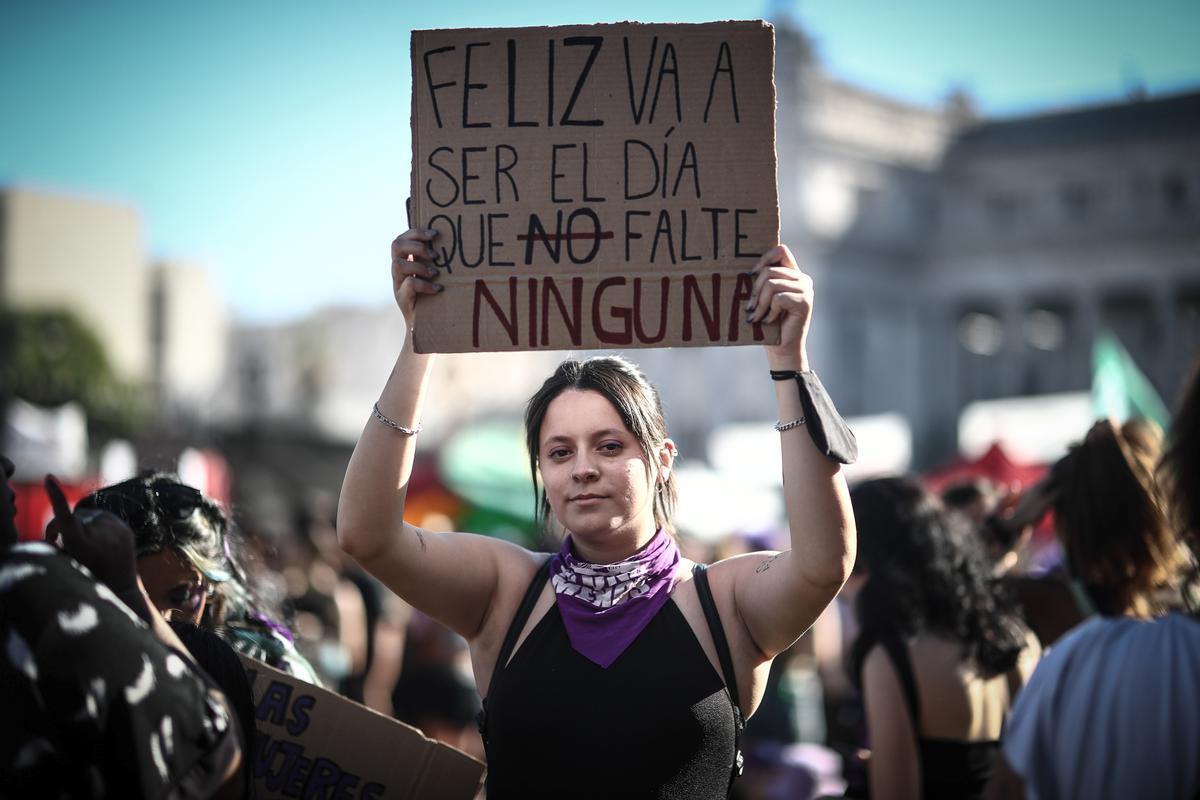 Argentina registra en un año 307 mujeres asesinadas por la violencia machista