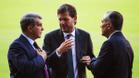 Mateu y Laporta trabajan en el mercado