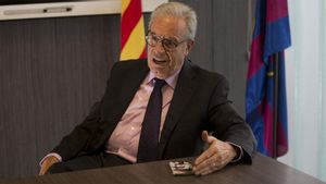 Silvio Elías, en la entrevista con SPORT en la CE Joan Gamper Silvio Elías, en la entrevista con SPORT en la CE Joan Gamper