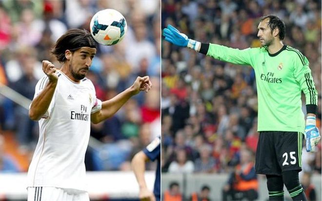 Khedira y Diego López, en el punto de mira del club Khedira y Diego López, en el punto de mira del club