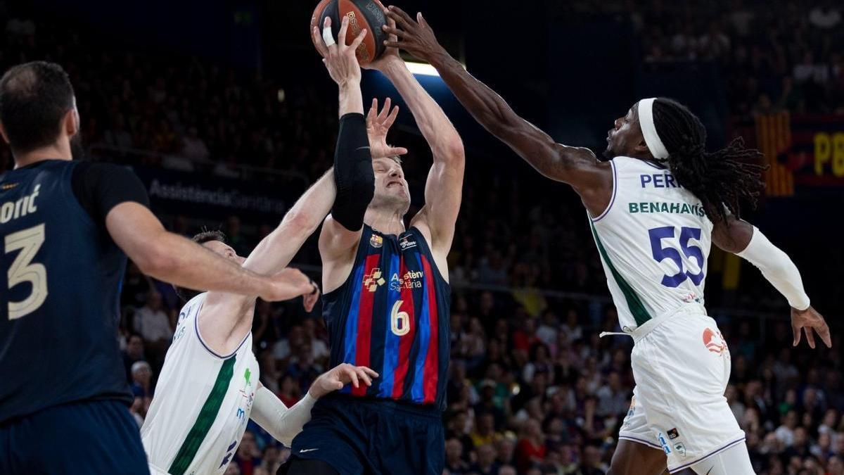 Horario y dónde ver por TV el partido entre el Unicaja y el Barcelona de la Liga Endesa