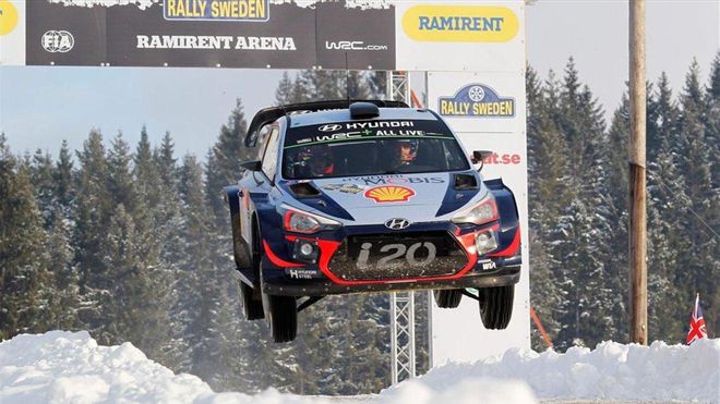 Neuville se exhibió en Suecia el pasado año Neuville se exhibió en Suecia el pasado año