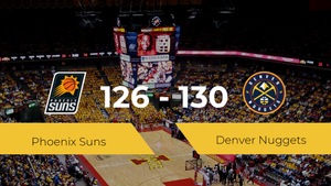 Denver Nuggets se lleva la victoria frente a Phoenix Suns por 126-130 Denver Nuggets se lleva la victoria frente a Phoenix Suns por 126-130