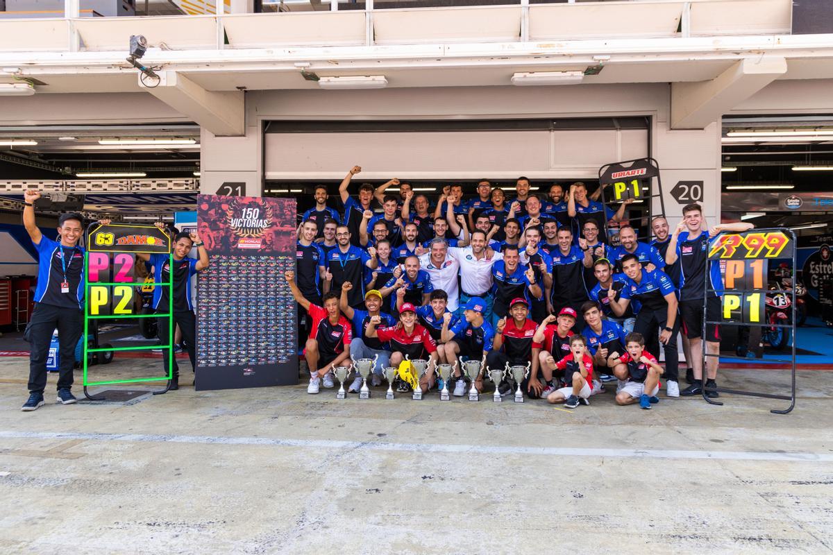 El Team Estrella Galicia 0,0 vuelve a ganar en el FIM JuniorGP™ y le da a Monlau Motorsport su 150ª victoria