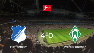 El Hoffenheim se lleva la victoria tras golear 4-0 al Werder Bremen El Hoffenheim se lleva la victoria tras golear 4-0 al Werder Bremen