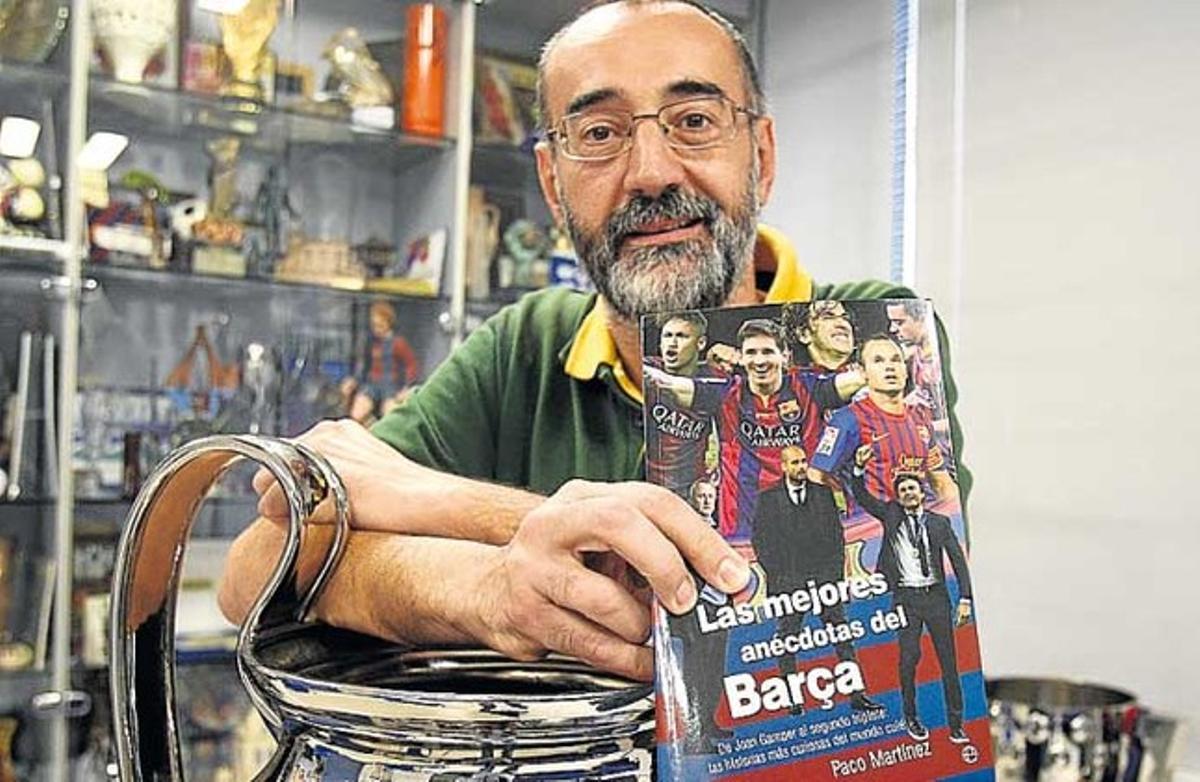 Paco Martínez, autor del libro Las mejores anécdotas del Barça
