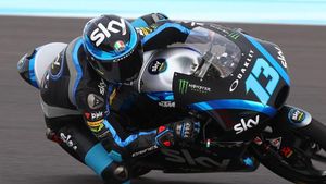 Vietti en acción con su KTM Vietti en acción con su KTM