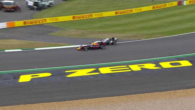 Hadjar gana la carrera de F3 en Gran Bretaña