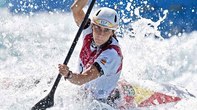 Nuria Vilarrubla, durante la final de C1 en Tokio 2020 Nuria Vilarrubla, durante la final de C1 en Tokio 2020