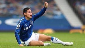 James Rodríguez está brillando con el Everton James Rodríguez está brillando con el Everton