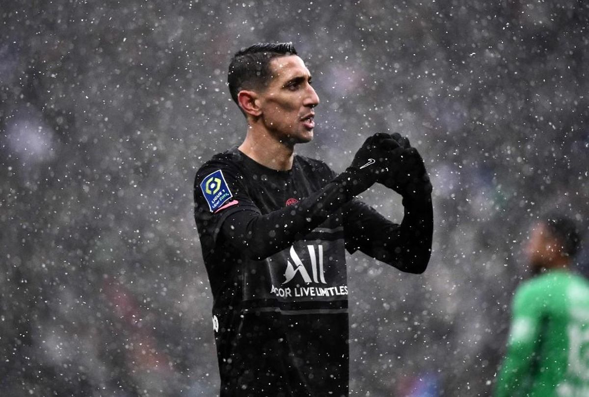 Angel Di Maria celebrando un gol con el PSG esta temporada Angel Di Maria celebrando un gol con el PSG esta temporada