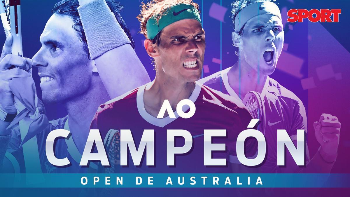 Nadal campeón del Open de Australia