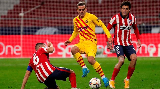 Griezmann, ante el Atlético de Madrid Griezmann, ante el Atlético de Madrid