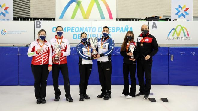 Podio del Campeonato de España Podio del Campeonato de España