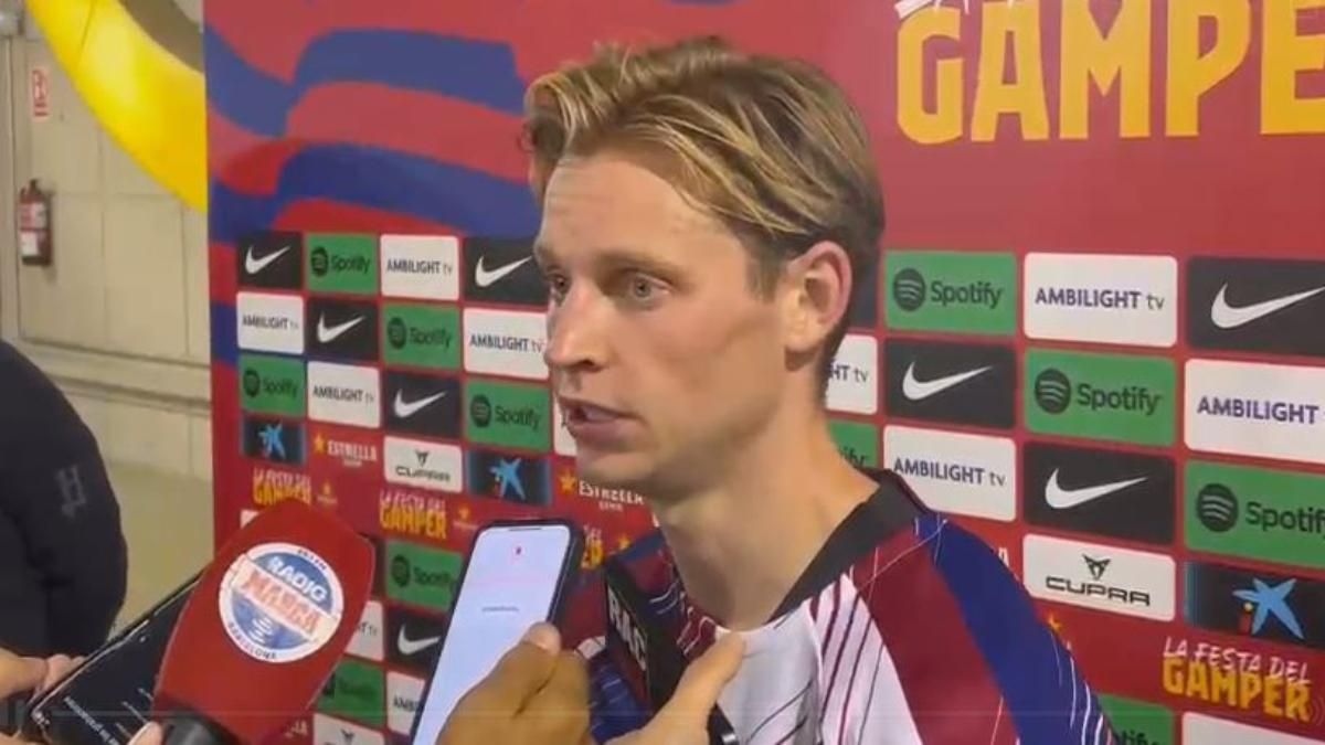 برشلونة يبدأ المفاوضات لتجديد عقد فرينكي دي يونج
