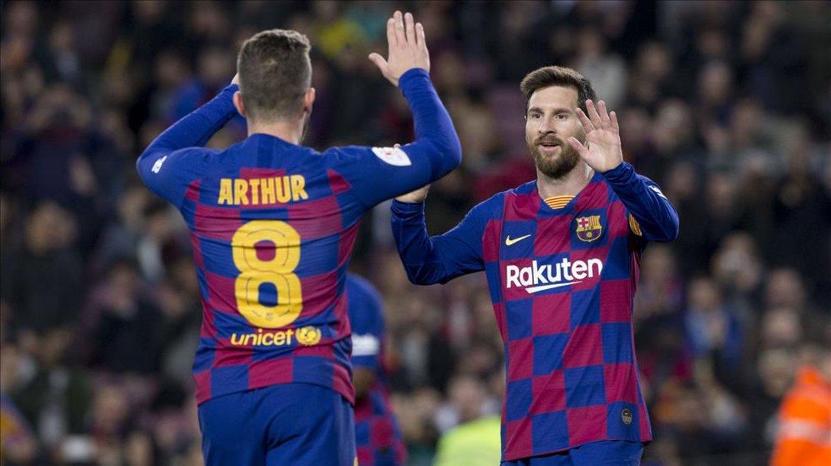 Leo Messi firmó dos goles en la victoria del FC Barcelona ante el Leganés Leo Messi firmó dos goles en la victoria del FC Barcelona ante el Leganés