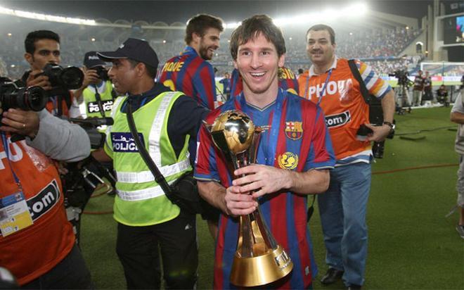 Fotos Mundial de Clubes 2009. FC Barcelona, campeón