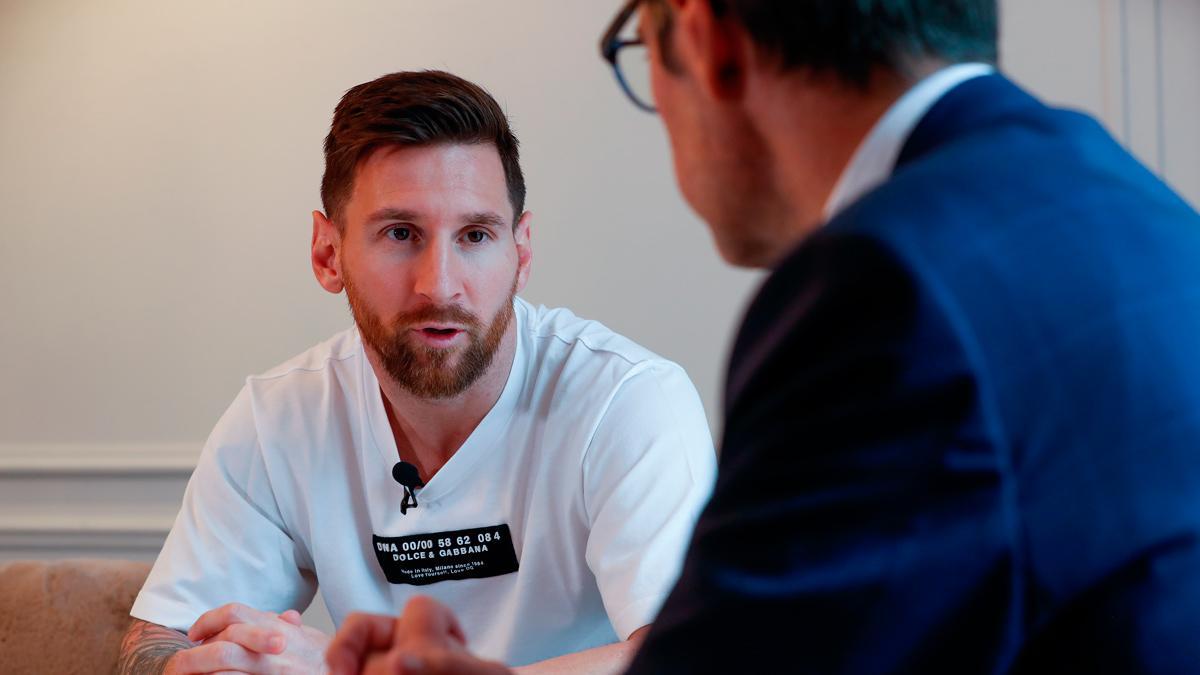 Messi: Me dolieron las palabras de Laporta