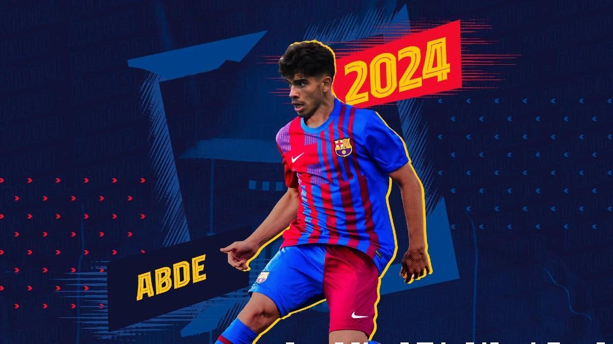 Abdessamad Ezzalzouli firma por el Barça B