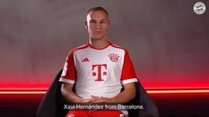 Los jugadores del Bayern de Múnich desvelan quién es su ídolo, Kimmich elige a Xavi