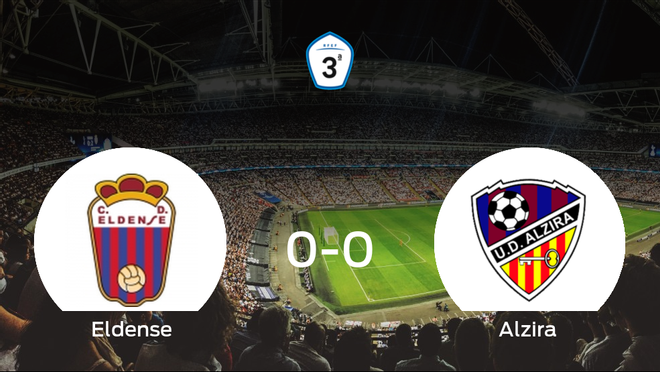 El Eldense y el Alzira empatan sin goles en el Municipal Nuevo Pepico Amat (0-0) El Eldense y el Alzira empatan sin goles en el Municipal Nuevo Pepico Amat (0-0)