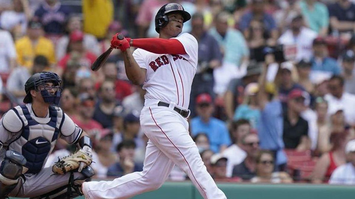 Rafael Devers, de los Boston Red Sox. Rafael Devers, de los Boston Red Sox.