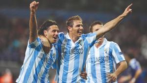 El Málaga alcanzó los cuartos de final de la Champions League en 2013