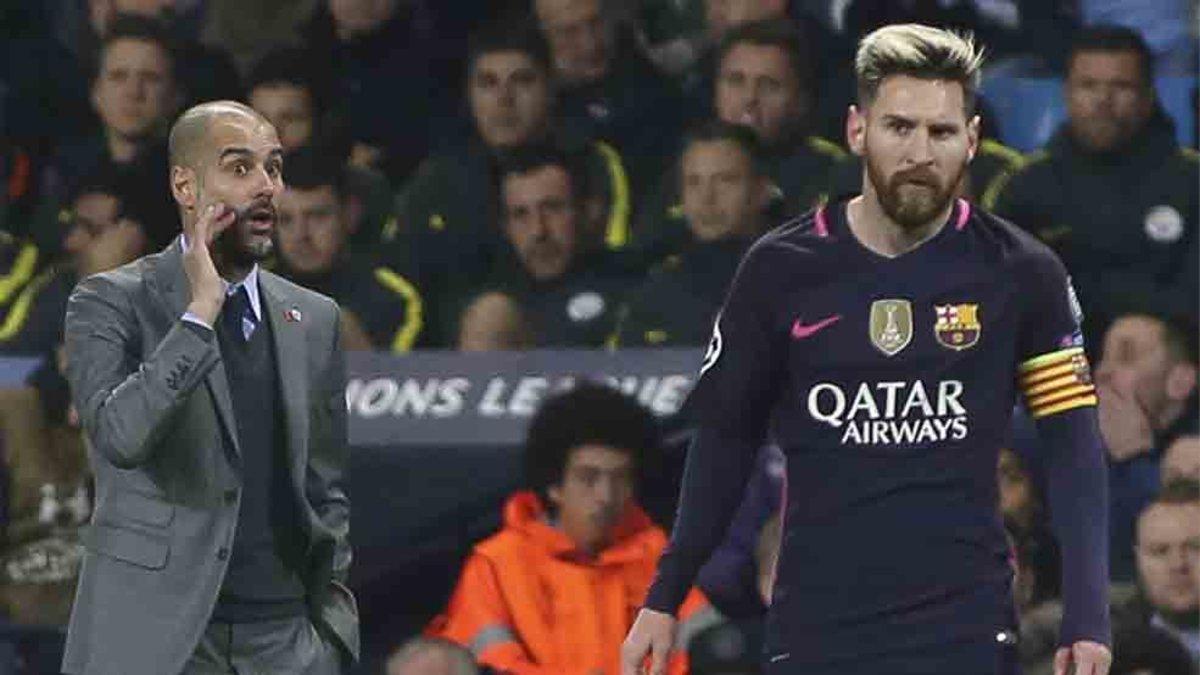 Guardiola volvió a elogiar a Leo Messi