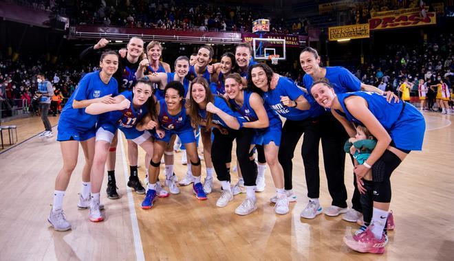 El Barça femenino de basket mantiene a siete jugadoras en su regreso a la Liga Endesa