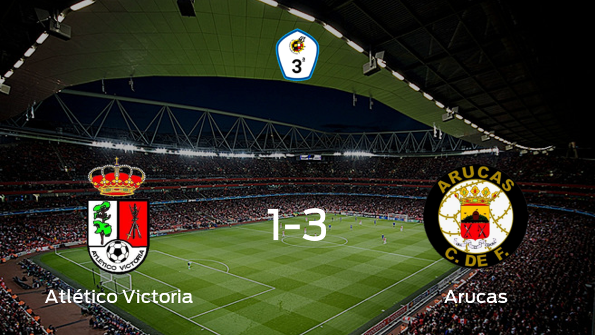 El Arucas gana al Atlético Victoria en el Municipal de la Victoria (1-3)