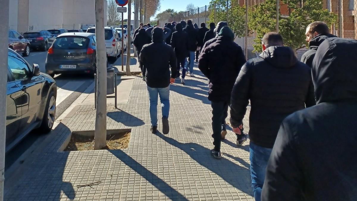Radicales agreden a aficionados blanquiazules en la previa el encuentro ante el Betis Radicales agreden a aficionados blanquiazules en la previa el encuentro ante el Betis