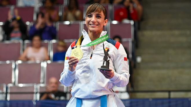 Sandra Sánchez: «Es la medalla de oro que faltaba»