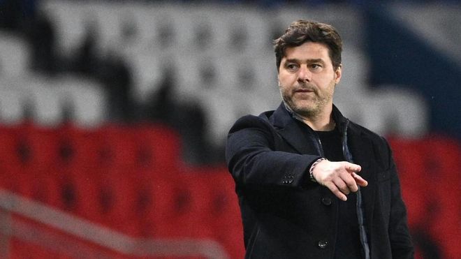 Pochettino en el choque ante el City Pochettino en el choque ante el City