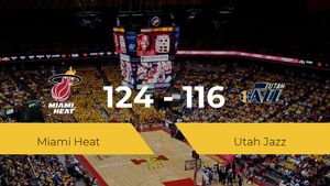 Miami Heat vence a Utah Jazz (124-116) Miami Heat vence a Utah Jazz (124-116)