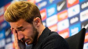 La lágrimas eran inevitables: El emotivo discurso de Samper para despedirse del Barça